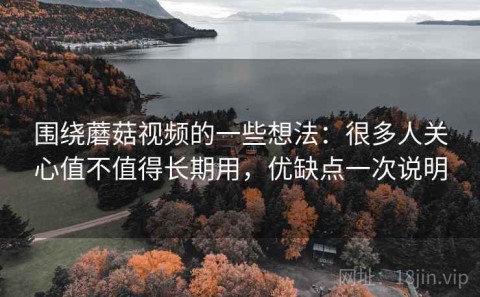围绕蘑菇视频的一些想法：很多人关心值不值得长期用，优缺点一次说明