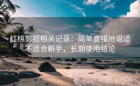红桃影视相关记录：简单直接地说适不适合新手，长期使用结论
