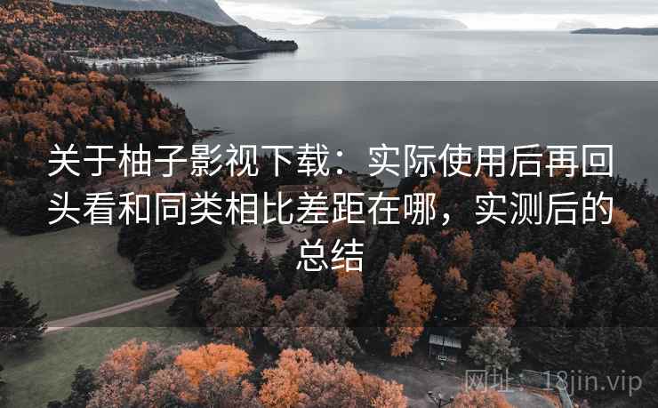 关于柚子影视下载:实际使用后再回头看和同类相比差距在哪,实测后的总结 关于柚子影视下载:实际使用后再回头看和同类相比差距在哪,实测后的总结